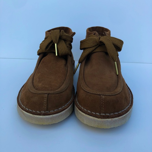 Free People Tan Brown Ashton Moccasin Chukka Ankle Lace Up Boot EU 41 - Picture 5 of 13